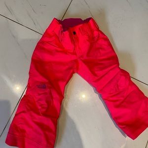 Girls North Face Ski/Snow pants Size 5 (XXS)